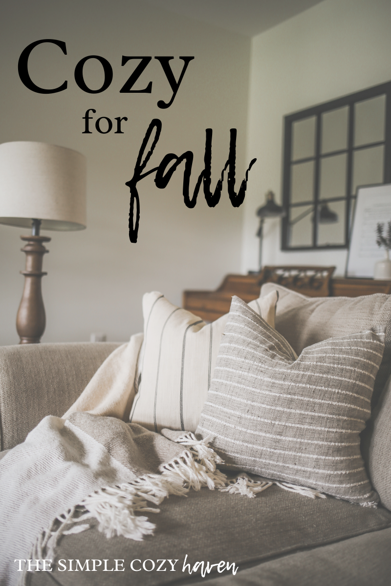 Simple Ways to Make Your Home Cozy for Fall - The Simple Cozy Haven