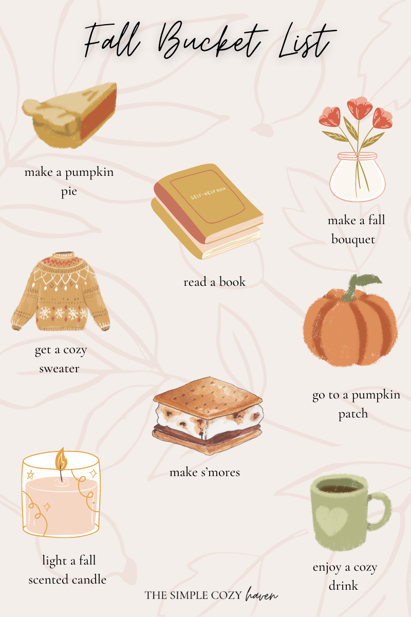 Fall Bucket List - The Simple Cozy Haven