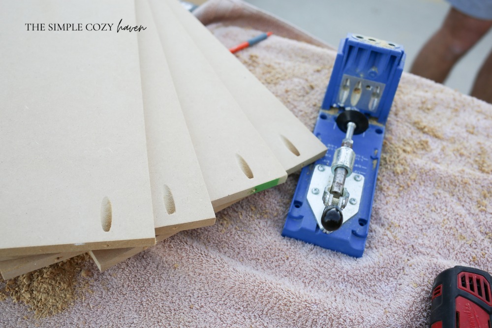 how to: built ins with repurposed cabinets