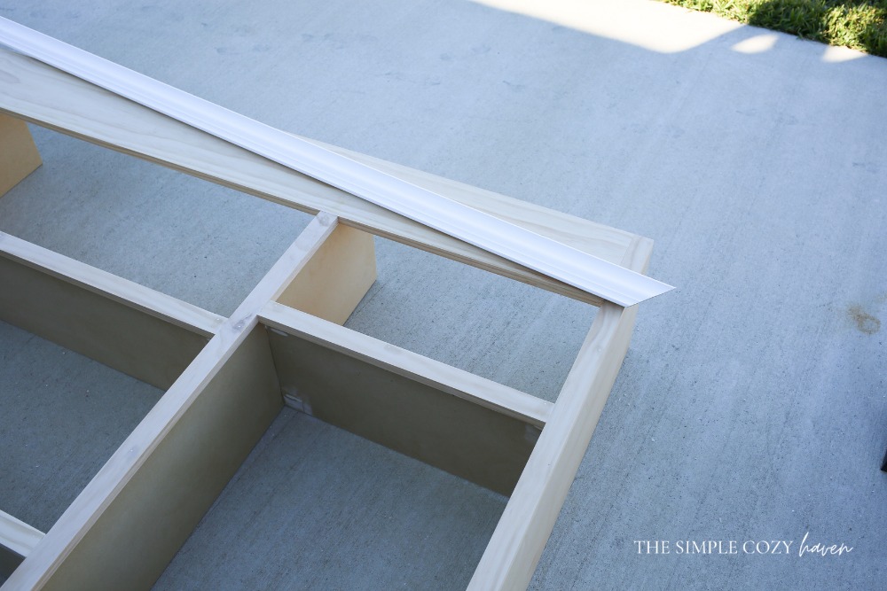 how to: built ins with repurposed cabinets