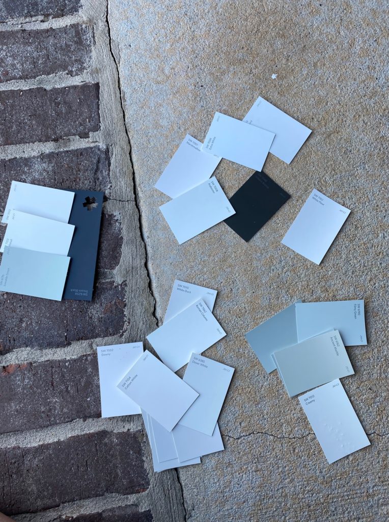 how to pick the best white exterior color