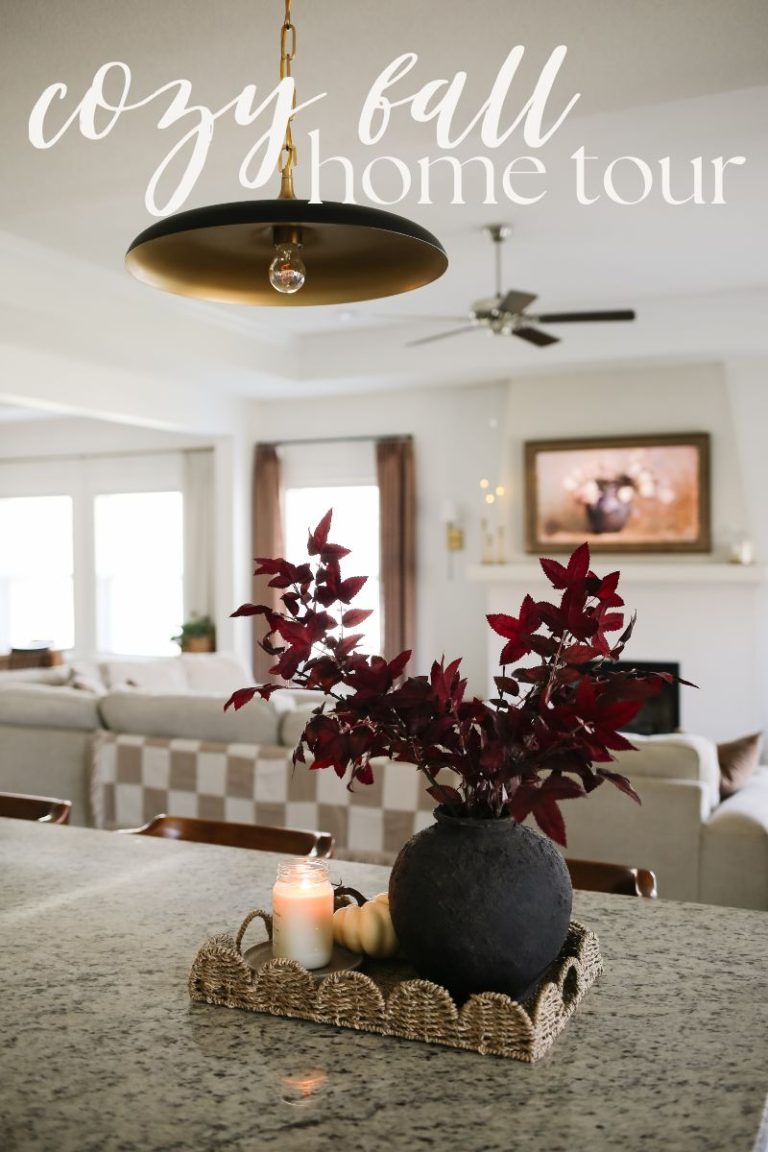 Cozy Fall Home Tour with Simple Fall Decorating Ideas - The Simple Cozy ...